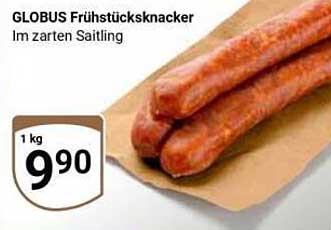 GLOBUS Frühstückssnacker im zarten Saitling