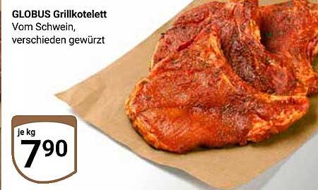 GLOBUS Grillkotelett - Vom Schwein, verschieden gewürzt