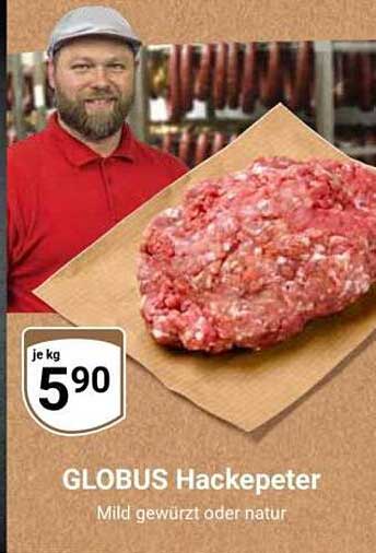 GLOBUS Hackepeter - Mild gewürzt oder natur
