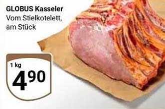 GLOBUS Kasseler Vom Stielkotelett, am Stück
