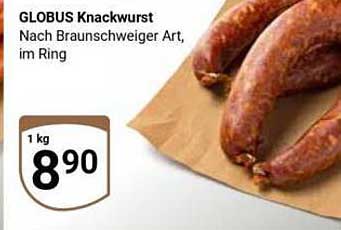 GLOBUS Knackwurst nach Braunschweiger Art, im Ring