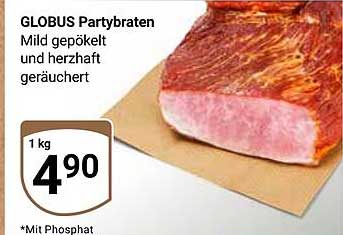 GLOBUS Partybraten - Mild gepökelt und herzhaft geräuchert