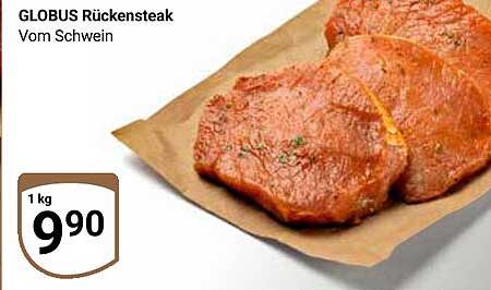 GLOBUS Rückensteak vom Schwein