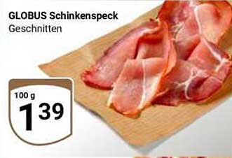 GLOBUS Schinkenspeck, geschnitten
