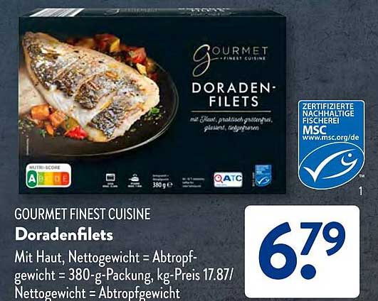 GOURMET FINEST CUISINE Doradenfilets