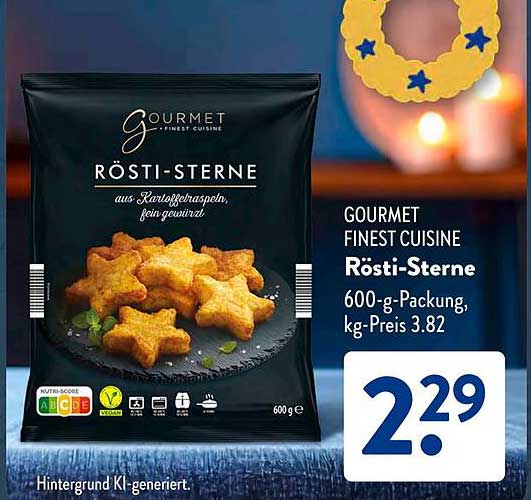 Gourmet Rösti-Sterne 600 g