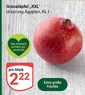 Granatäpfel „XXL“ - Ursprung Ägypten, KL I