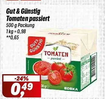 Gut & Günstig Tomaten passierte (500 g)