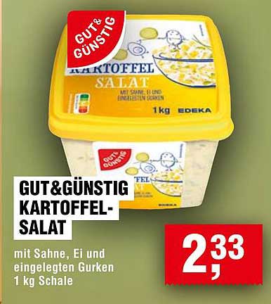 GUT&GRÜNSTIG KARTOFFEL-SALAT 1 kg