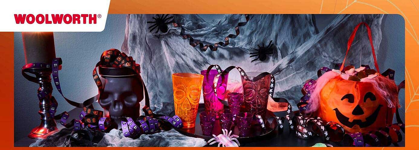 Halloween-Party Accessoires von Woolworth