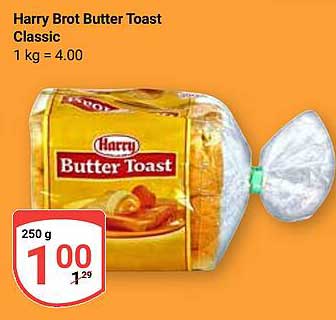 Harry Brot Butter Toast Classic - 250 g für nur 1,00 €