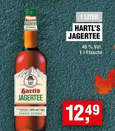 HARTL’S JAGERTREE 1 Liter - 40% Vol.