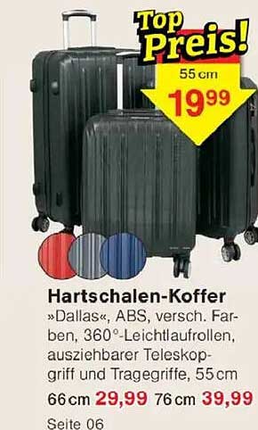 Hartschalen-Koffer »Dallas«, 55 cm