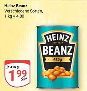 Heinz Beanz - Verschiedene Sorten, 415 g