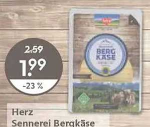 Herz Sennerrei Bergkäse
