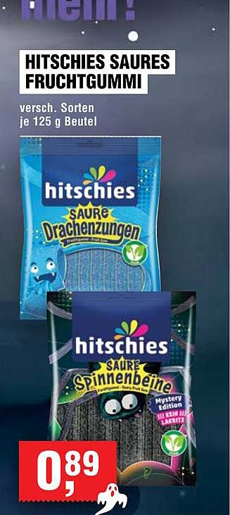 HITSCHIES SAURES FRUCHTGUMMY