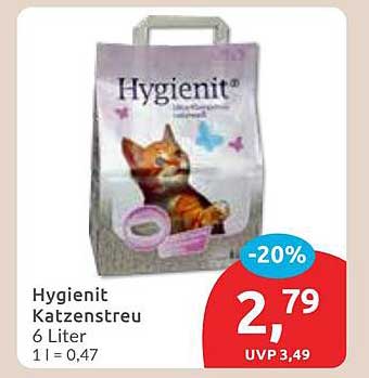 Hygienit Katzenstreu 6 Liter