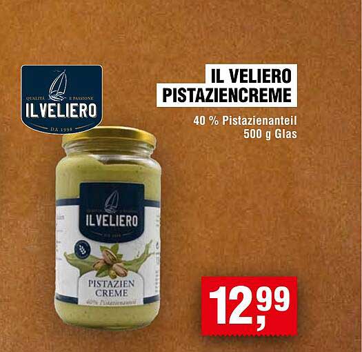 IL VELIERO PISTAZIENCREME 500 g