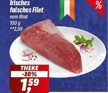 Irisches falsches Filet vom Rind