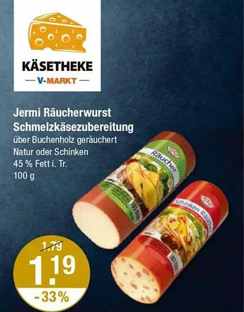 Jermi Räucherwurst Schmelzkäsezeubereitung über Buchenholz geräuchert