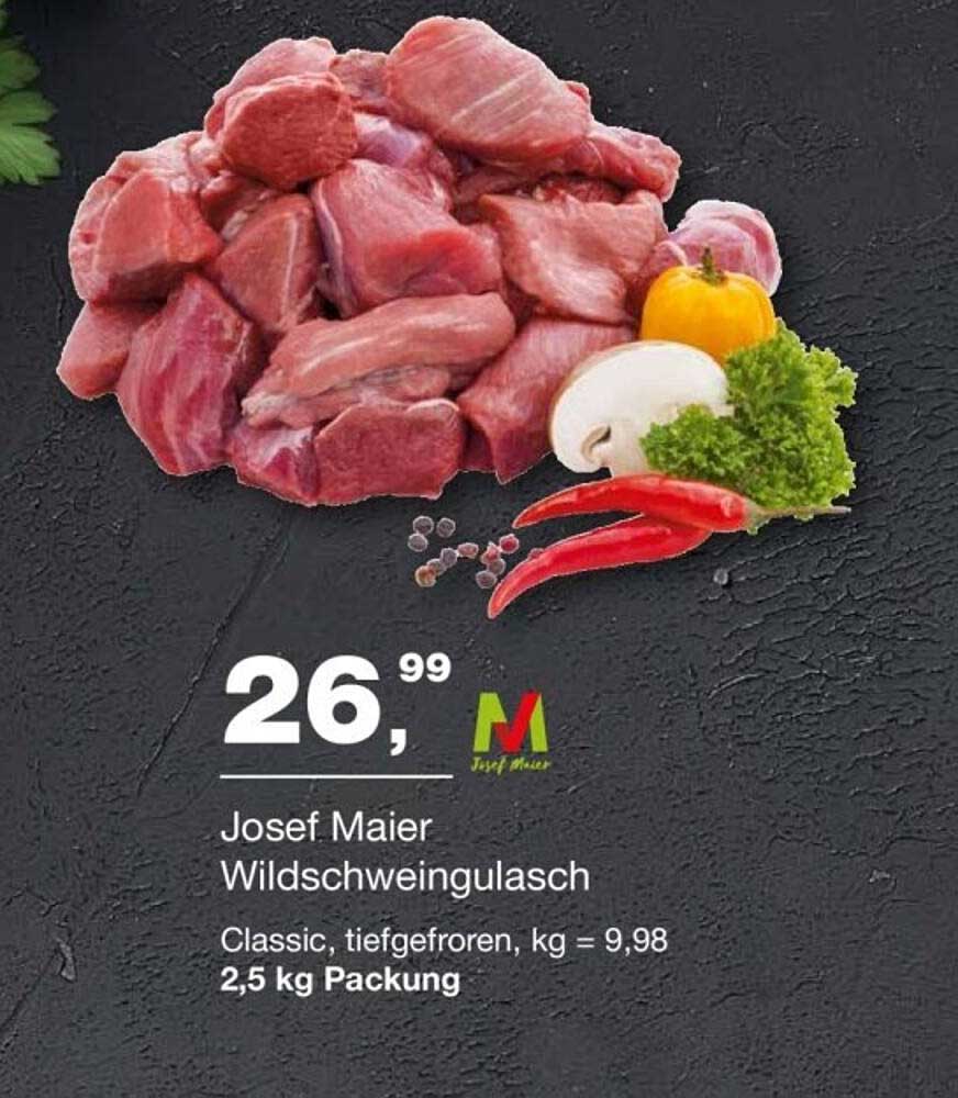 Josef Maier Wildschweingulasch 2,5 kg