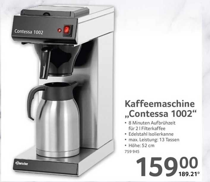 Kaffeemaschine „Contessa 1002“