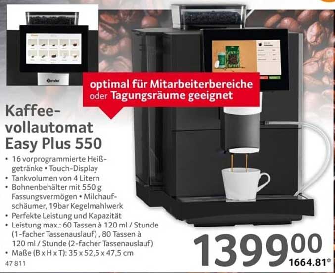 Kaffeevollautomat Easy Plus 550