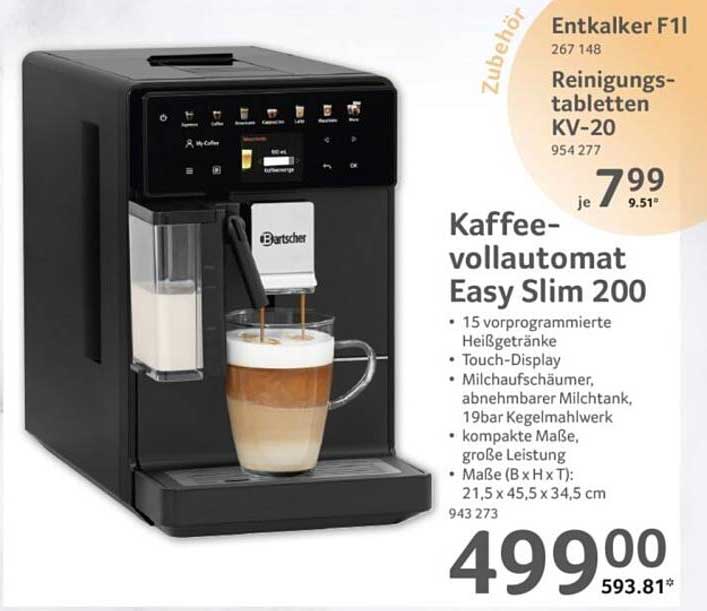 Kaffeevollautomat Easy Slim 200
