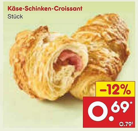 Käse-Schinken-Croissant