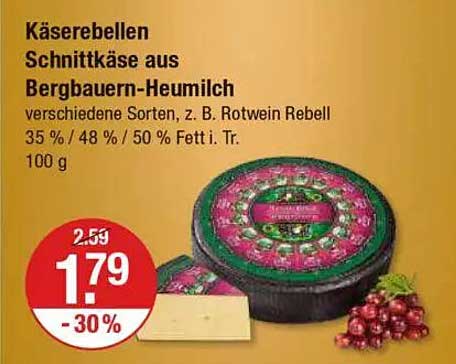 Käserebellen Schnittkäse aus Bergbauern-Heumilch