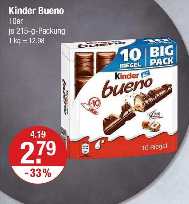 Kinder Bueno 10er Pack