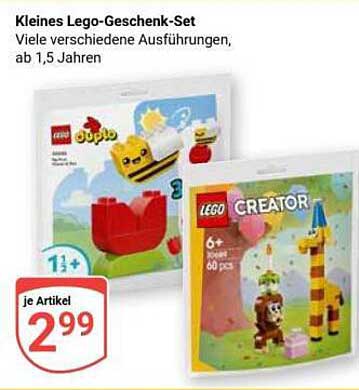 Kleines Lego-Geschenk-Set