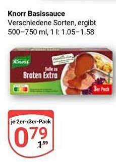 Knorr Basisauce 3er Pack - Saftige Bratensaucen für feine Gerichte