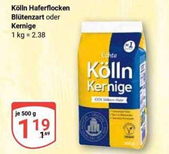 Kölln Haferflocken Blütenzart oder Kernige - 500 g