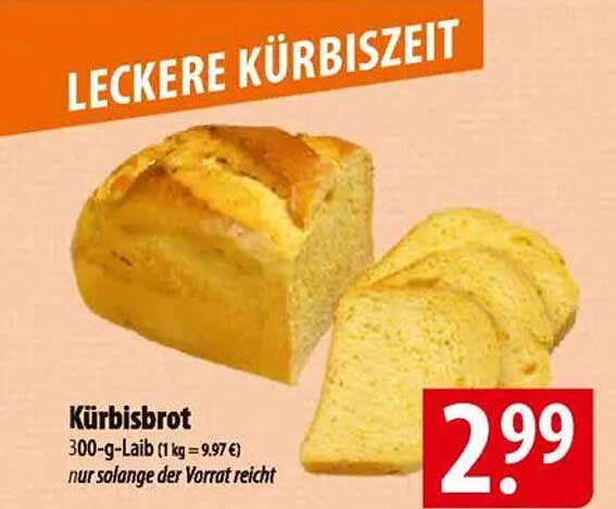 Kürbisbrot