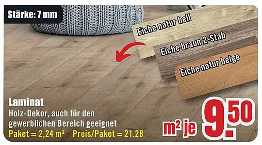 Laminat im Holz-Dekor - Ideal für jeden Raum
