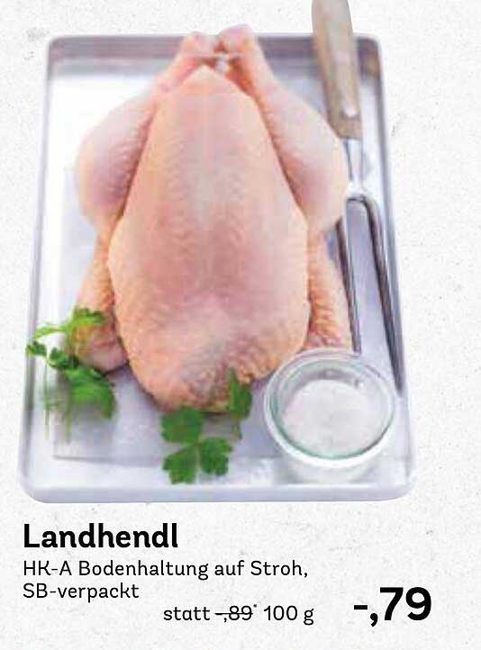 Landhendl - HK-A Bodenhaltung auf Stroh, SB-verpackt