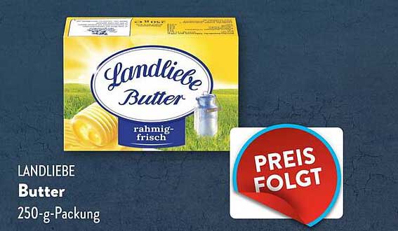 LANDLIEBE Butter 250-g-Packung