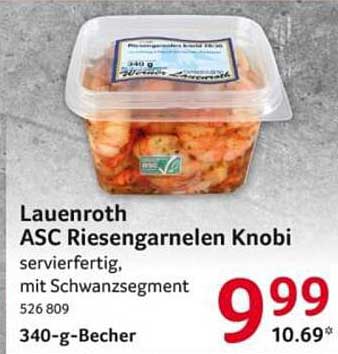 Lauenroth ASC Riesengarnelen Knobi – 340-g-Becher