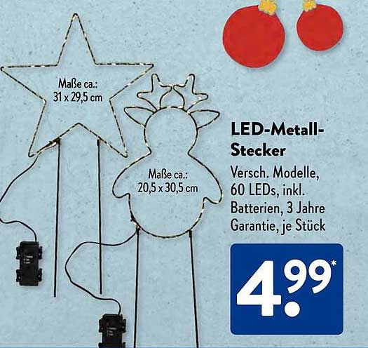 LED-Metall-Stecker