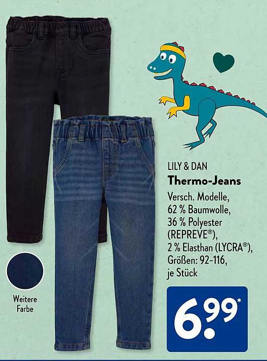 LILY & DAN Thermo-Jeans