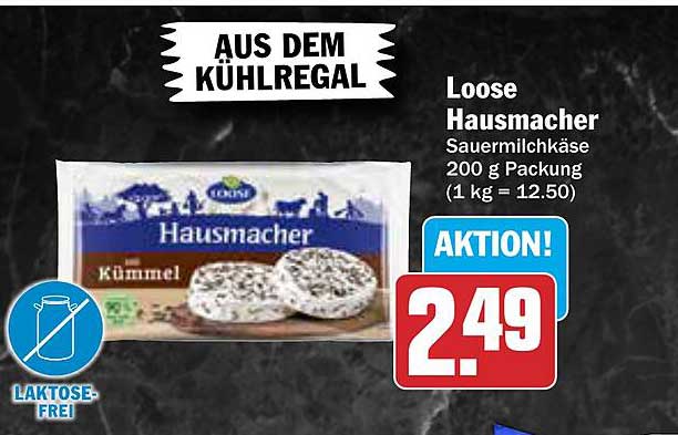 Loose Hausmacher Sauermilchkäse 200 g Packung