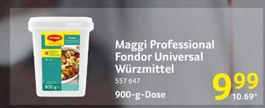 Maggi Professional Fondor Universal Würzmittel 900-g-Dose
