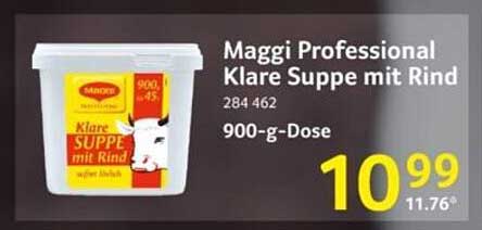 Maggi Professional Klare Suppe mit Rind 900-g-Dose