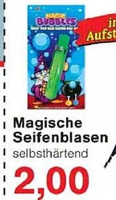 Magische Seifenblasen selbsthärtend