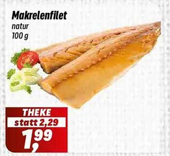 Makrelenfilet natur 100 g
