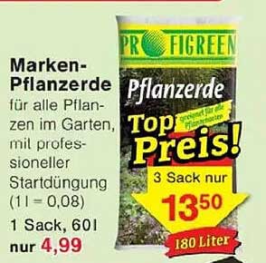 Marken-Pflanzerde für alle Pflanzen im Garten
