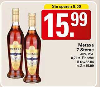 Metaxa 7 Sterne