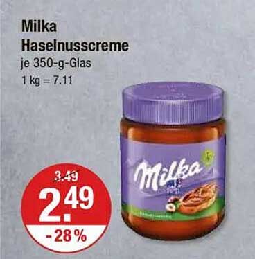 Milka Haselnusscreme 350 g
