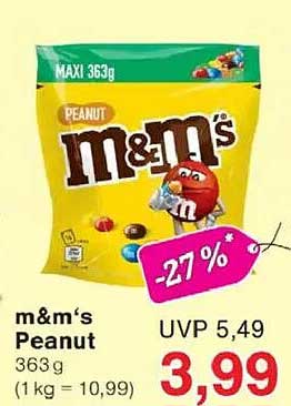 m&m's Peanut 363g
